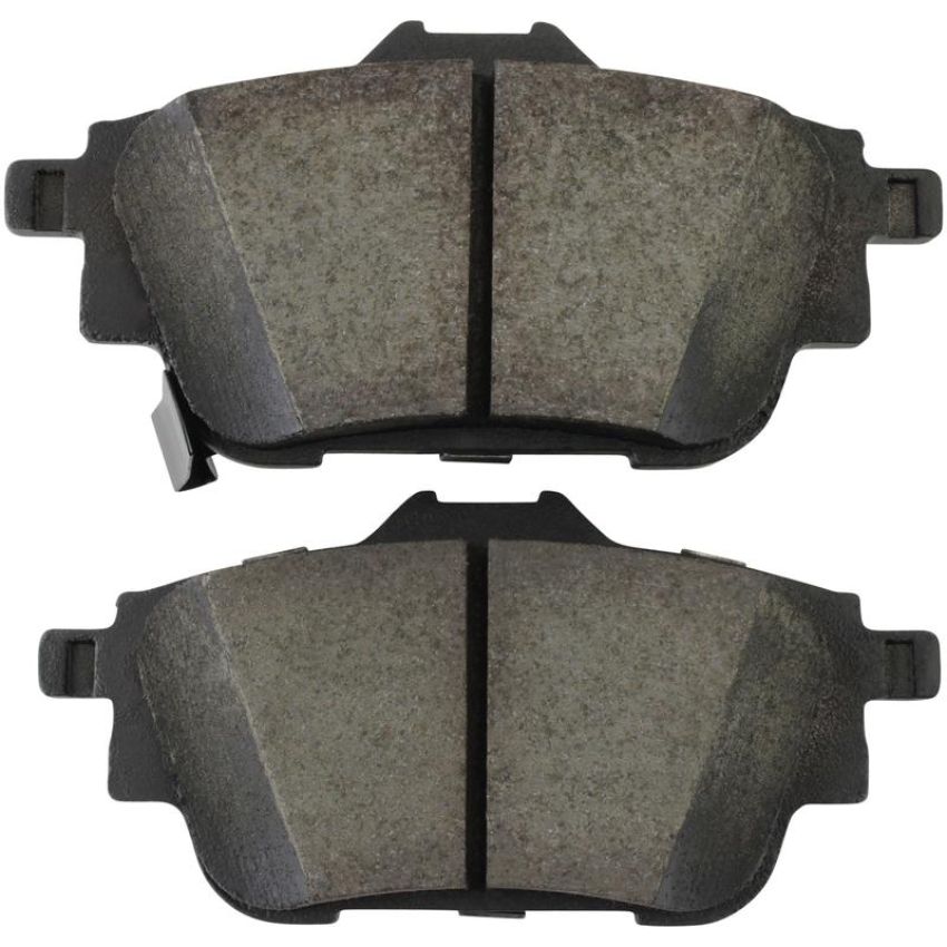 MPA 1003-2306C Quality-Built Black Series Ceramic Brake Pads w/ Hardware
