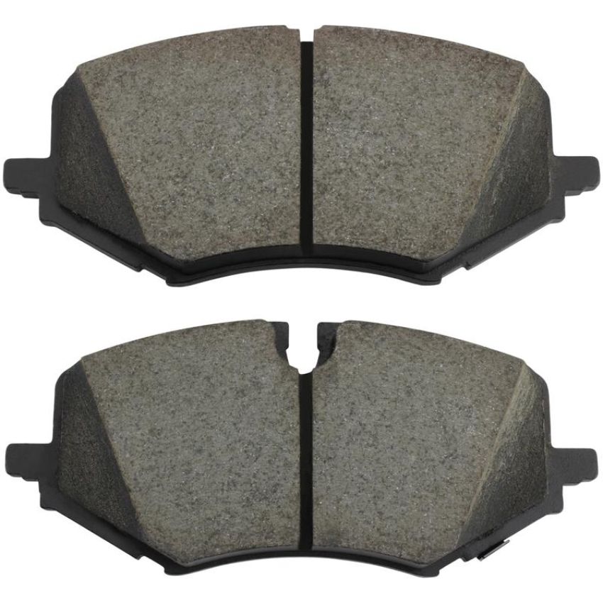 MPA 1003-2307C Quality-Built Black Series Ceramic Brake Pads w/ Hardware