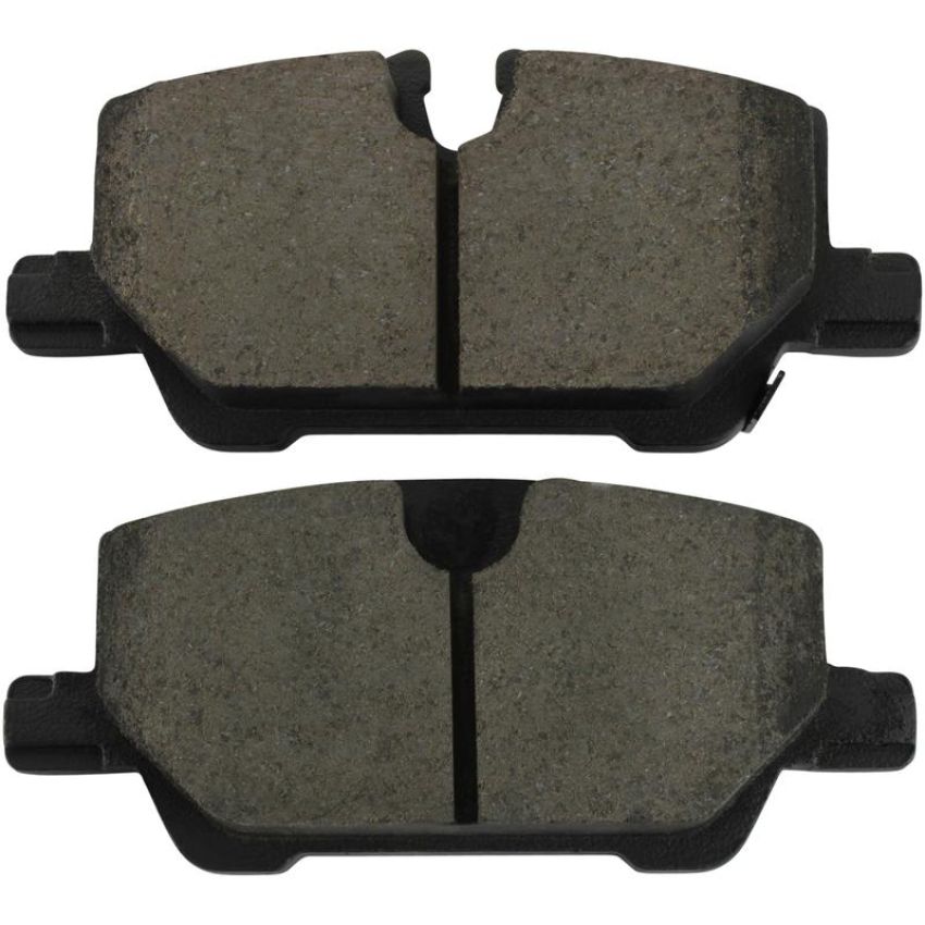 MPA 1003-2308C Quality-Built Black Series Ceramic Brake Pads w/ Hardware