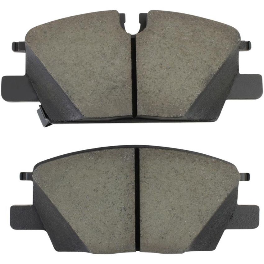 MPA 1003-2345C Quality-Built Black Series Ceramic Brake Pads w/ Hardware