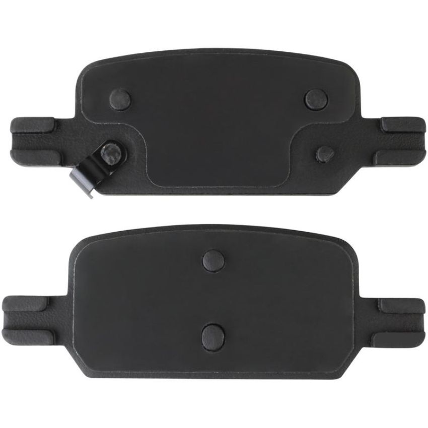 MPA 1003-2370C Quality-Built Black Series Ceramic Brake Pads w/ Hardware