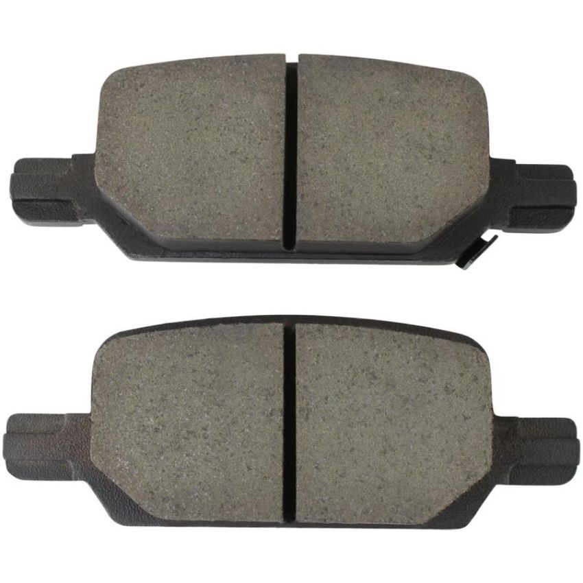MPA 1003-2370C Quality-Built Black Series Ceramic Brake Pads w/ Hardware