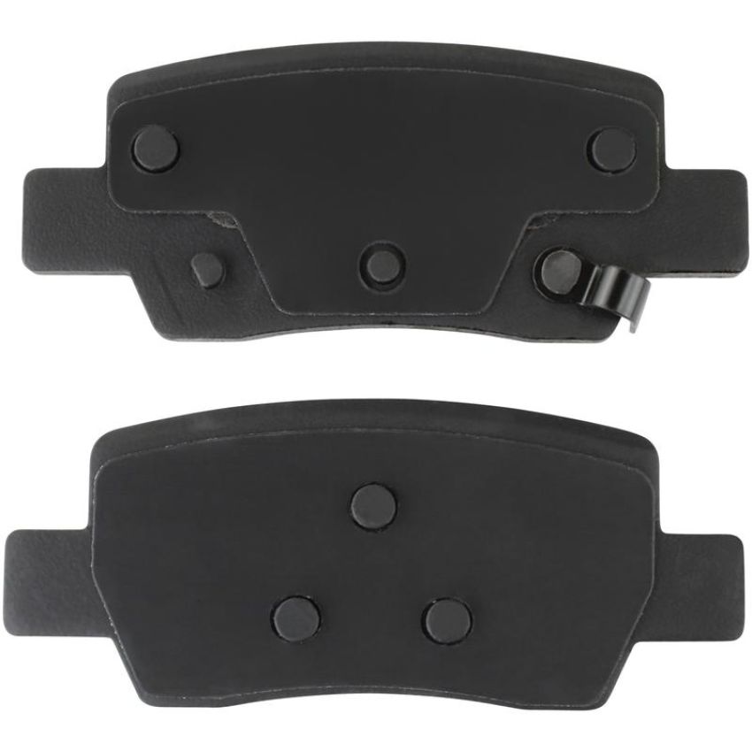 MPA 1003-2373C Quality-Built Black Series Ceramic Brake Pads w/ Hardware