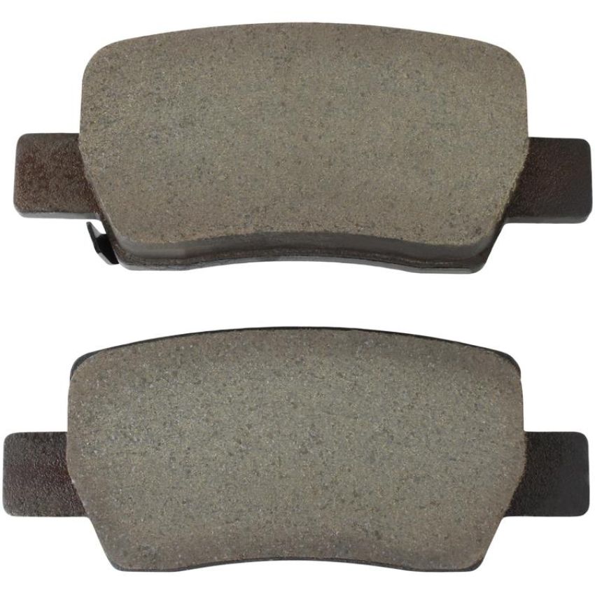 MPA 1003-2373C Quality-Built Black Series Ceramic Brake Pads w/ Hardware