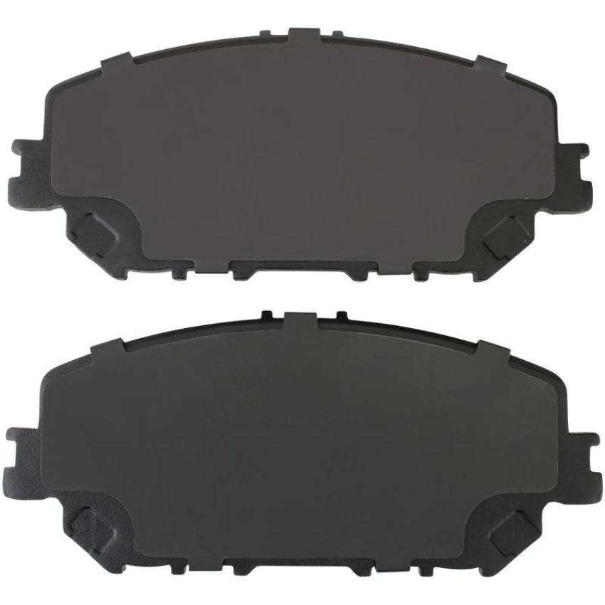 MPA 1003-2375C Quality-Built Black Series Ceramic Brake Pads w/ Hardware