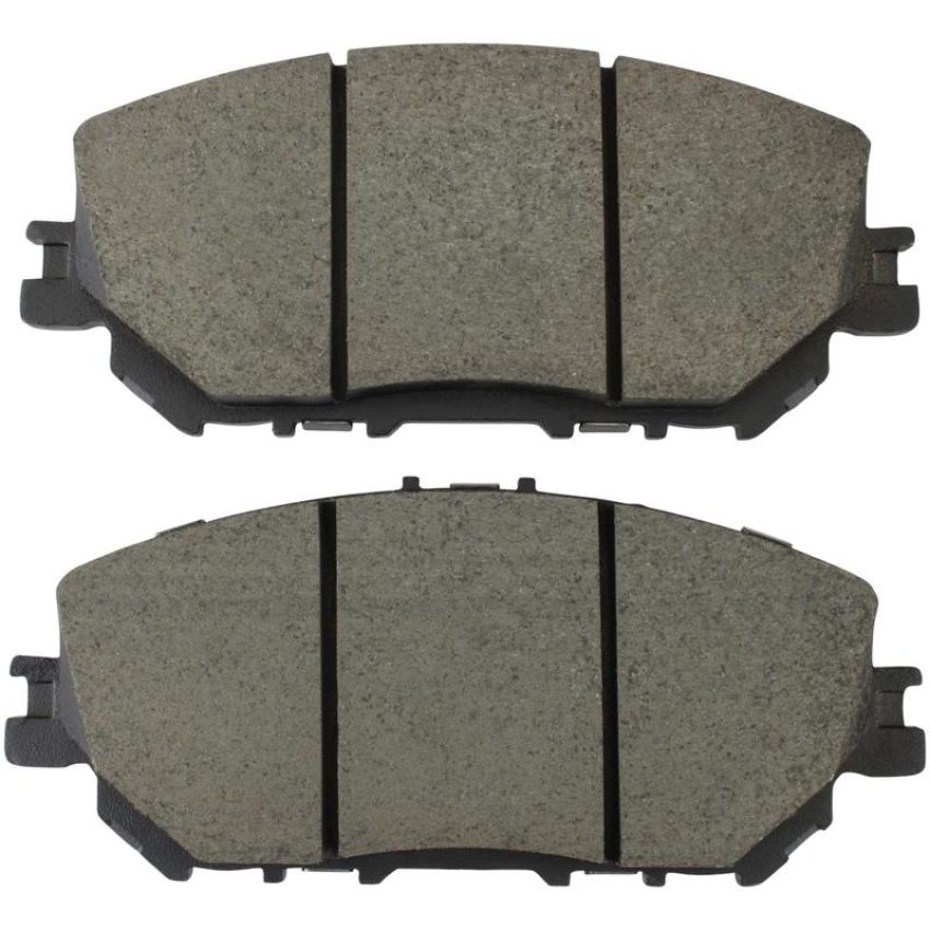 MPA 1003-2375C Quality-Built Black Series Ceramic Brake Pads w/ Hardware