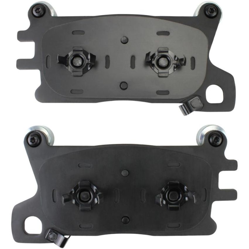 MPA 1003-2376C Quality-Built Black Series Ceramic Brake Pads w/ Hardware