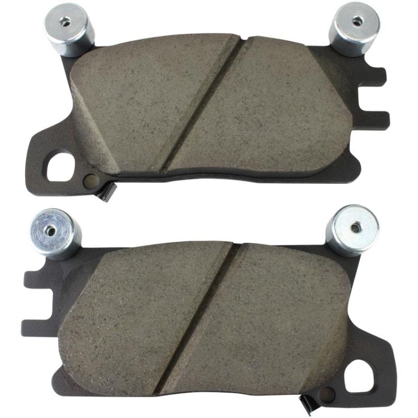 MPA 1003-2376C Quality-Built Black Series Ceramic Brake Pads w/ Hardware