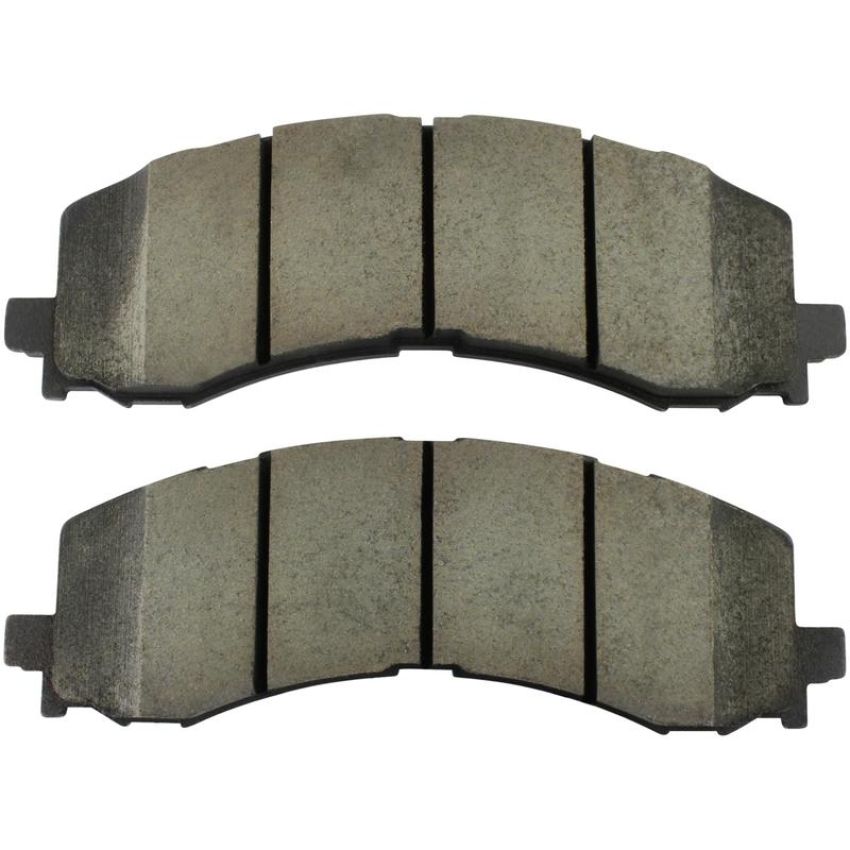 MPA 1003-2382C Quality-Built Black Series Ceramic Brake Pads w/ Hardware