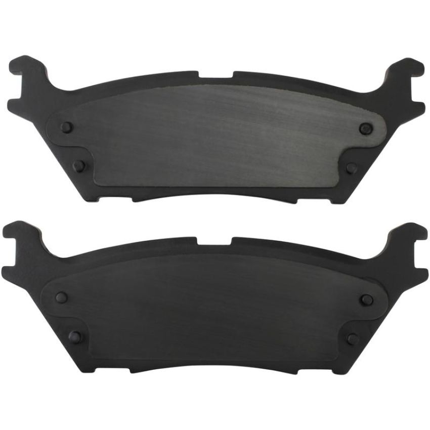 MPA 1003-2383C Quality-Built Black Series Ceramic Brake Pads w/ Hardware