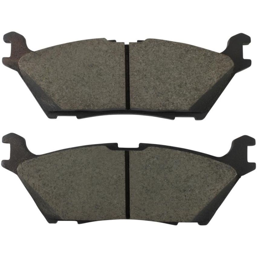 MPA 1003-2383C Quality-Built Black Series Ceramic Brake Pads w/ Hardware