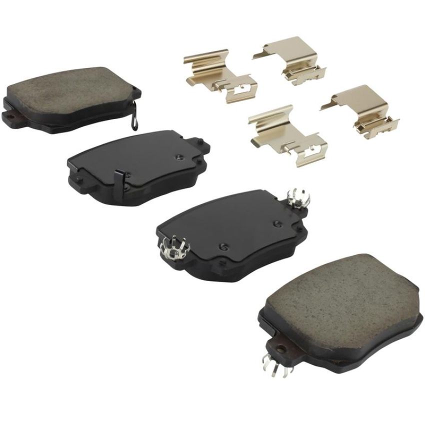 MPA 1003-2387C Quality-Built Black Series Ceramic Brake Pads