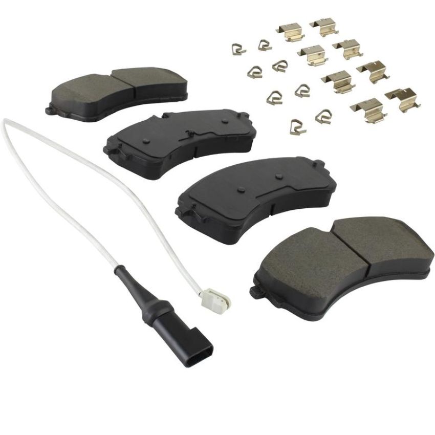 MPA 1003-2388M Quality-Built Black Series Semi-Metallic Brake Pads