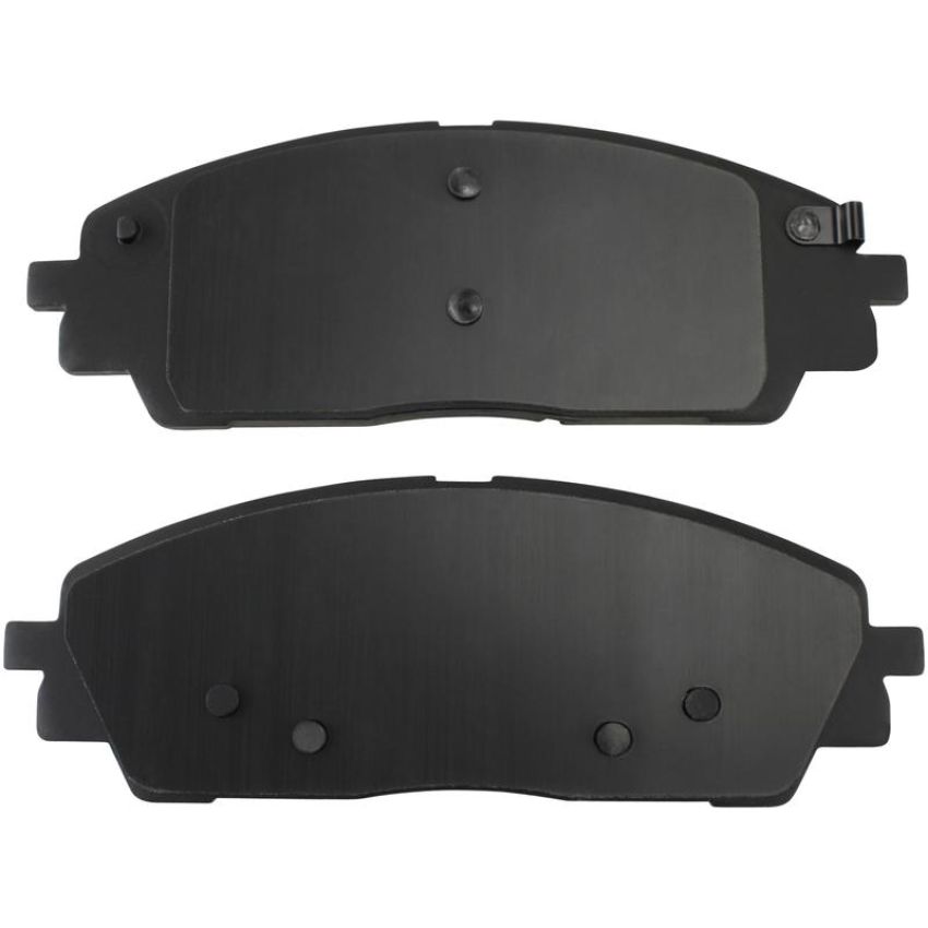 MPA 1003-2392C Quality-Built Black Series Ceramic Brake Pads w/ Hardware