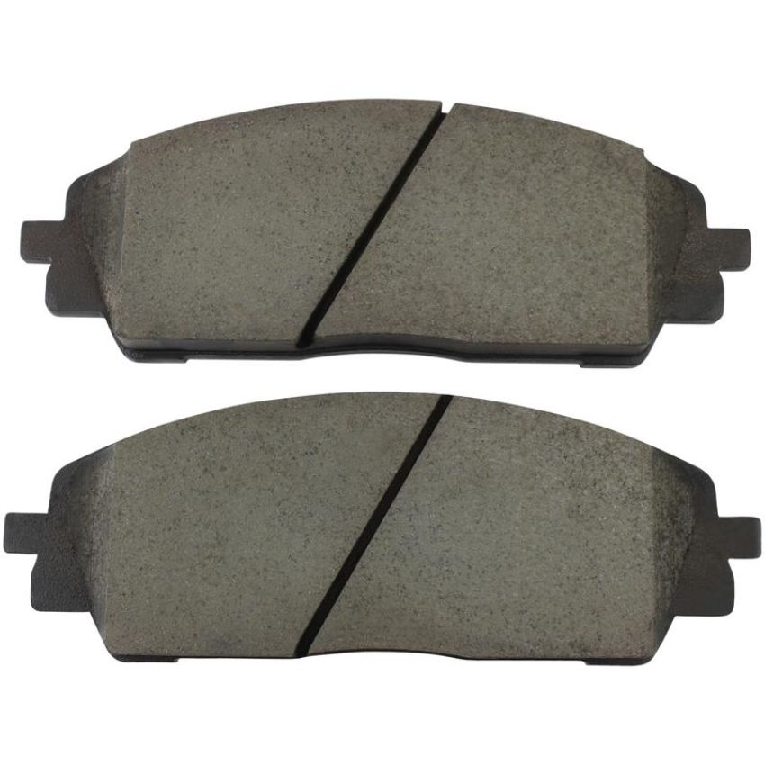 MPA 1003-2392C Quality-Built Black Series Ceramic Brake Pads w/ Hardware