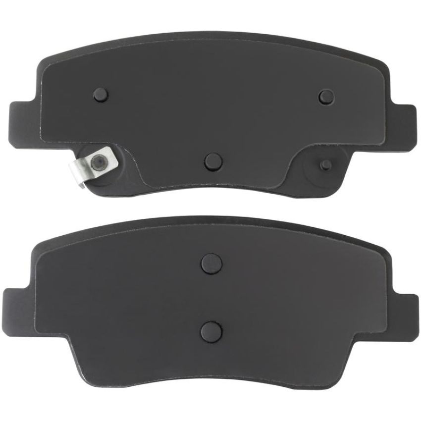 MPA 1003-2394C Quality-Built Black Series Ceramic Brake Pads w/ Hardware