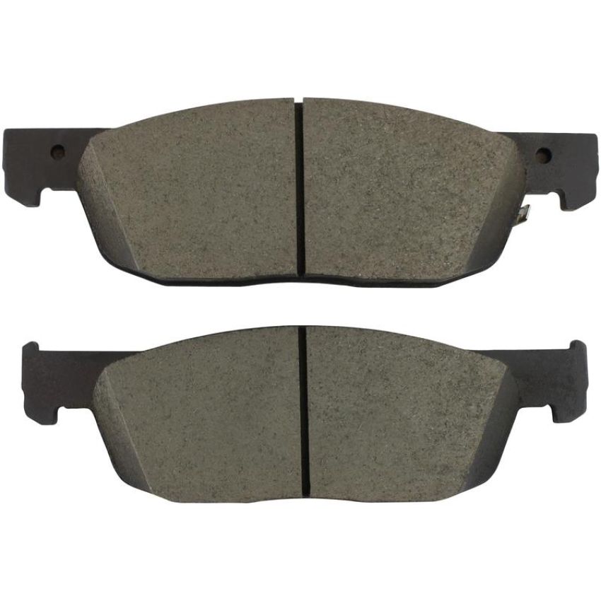 MPA 1003-2396C Quality-Built Black Series Ceramic Brake Pads w/ Hardware