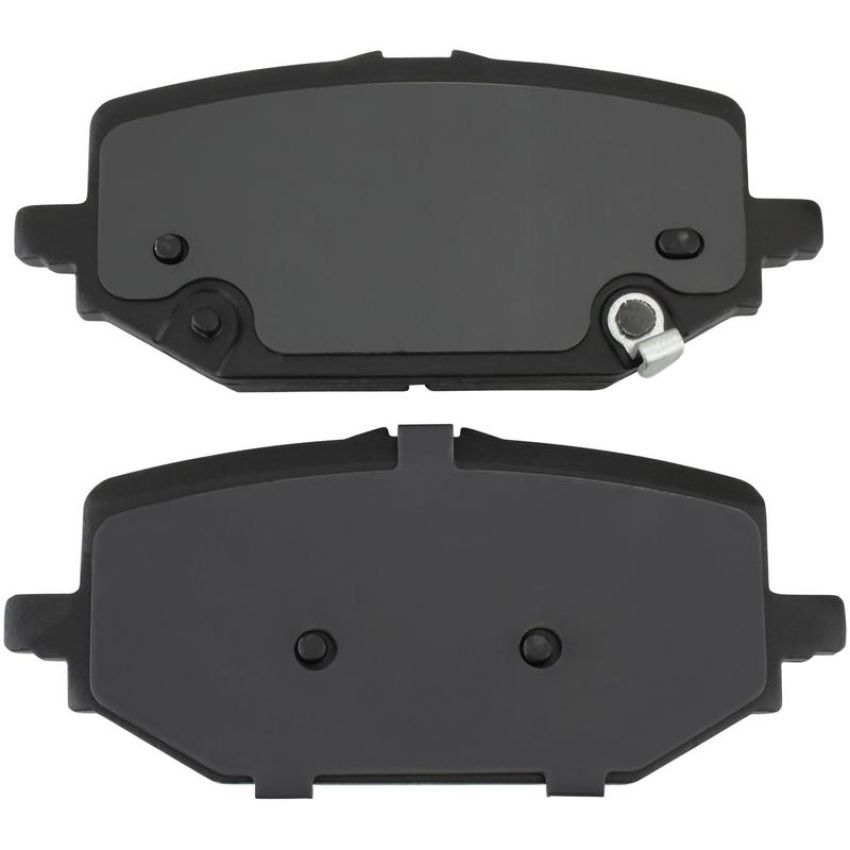 MPA 1003-2397C Quality-Built Black Series Ceramic Brake Pads w/ Hardware