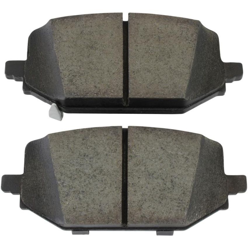 MPA 1003-2397C Quality-Built Black Series Ceramic Brake Pads w/ Hardware