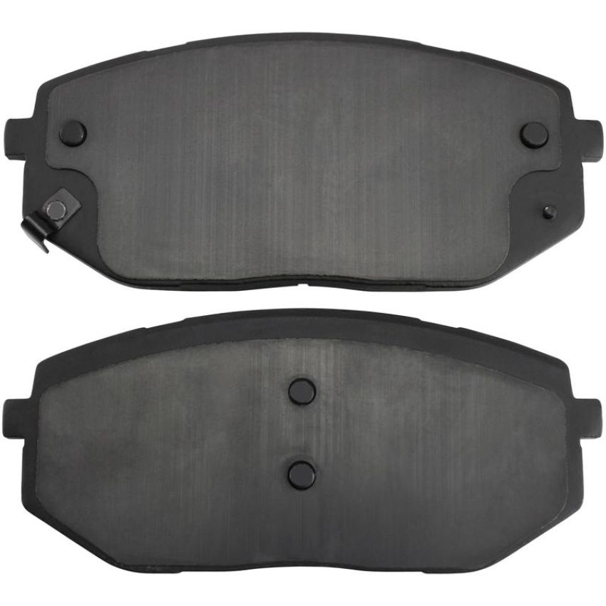 MPA 1003-2398C Quality-Built Black Series Ceramic Brake Pads w/ Hardware