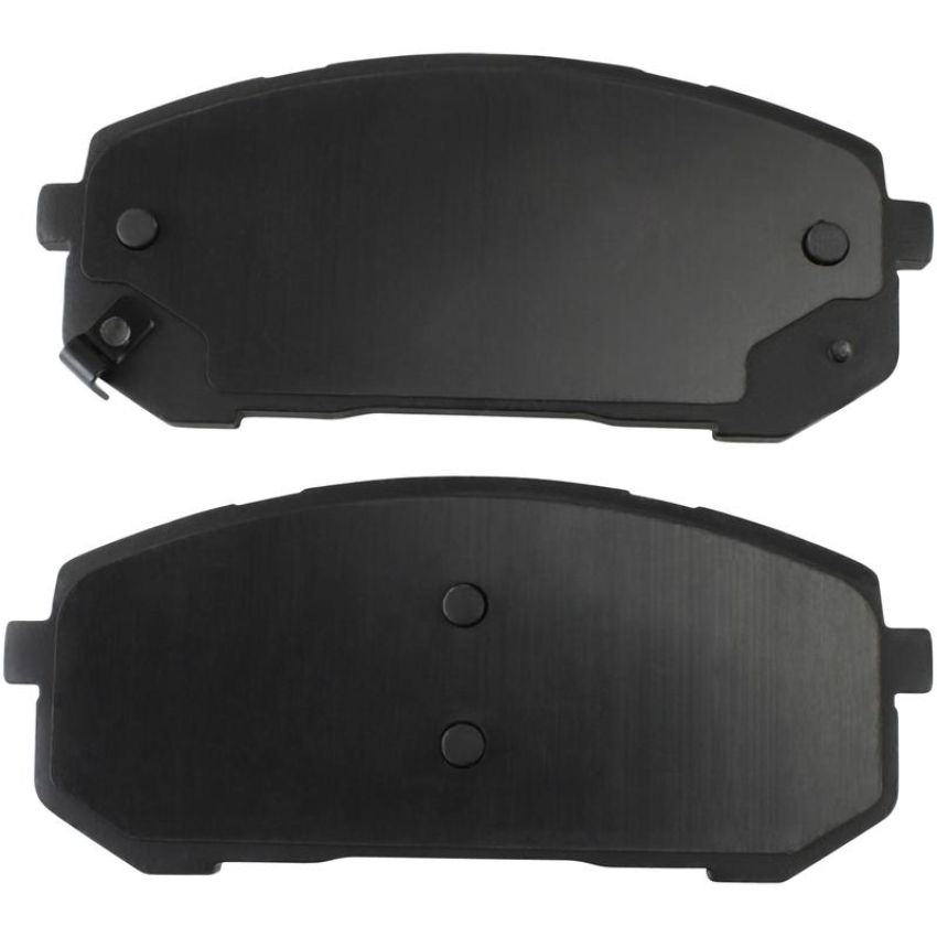 MPA 1003-2400C Quality-Built Black Series Ceramic Brake Pads w/ Hardware
