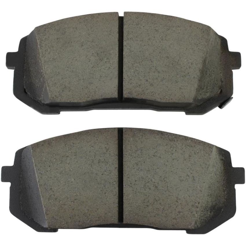 MPA 1003-2400C Quality-Built Black Series Ceramic Brake Pads w/ Hardware