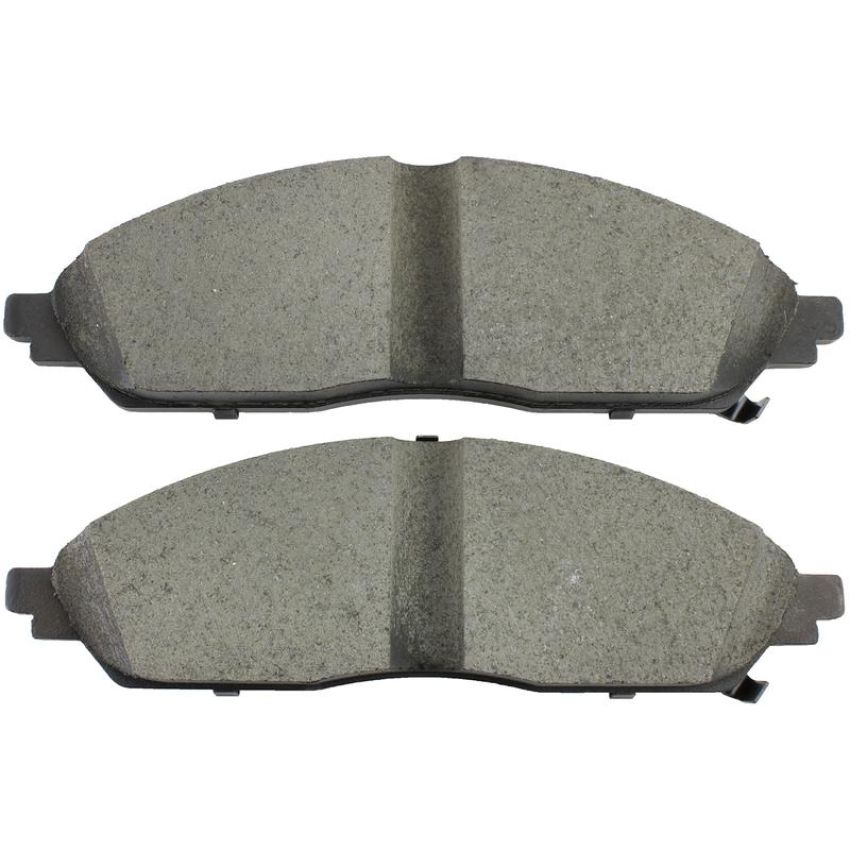 MPA 1003-2402C Quality-Built Black Series Ceramic Brake Pads w/ Hardware