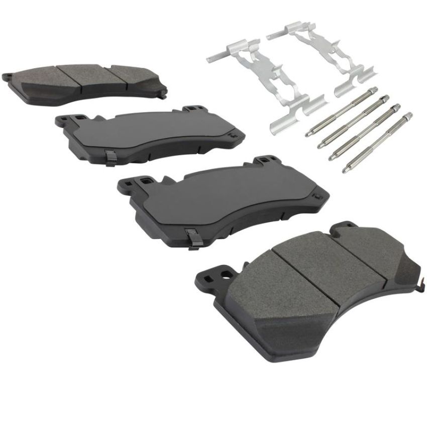 MPA 1003-2407M Quality-Built Black Series Semi-Metallic Brake Pads