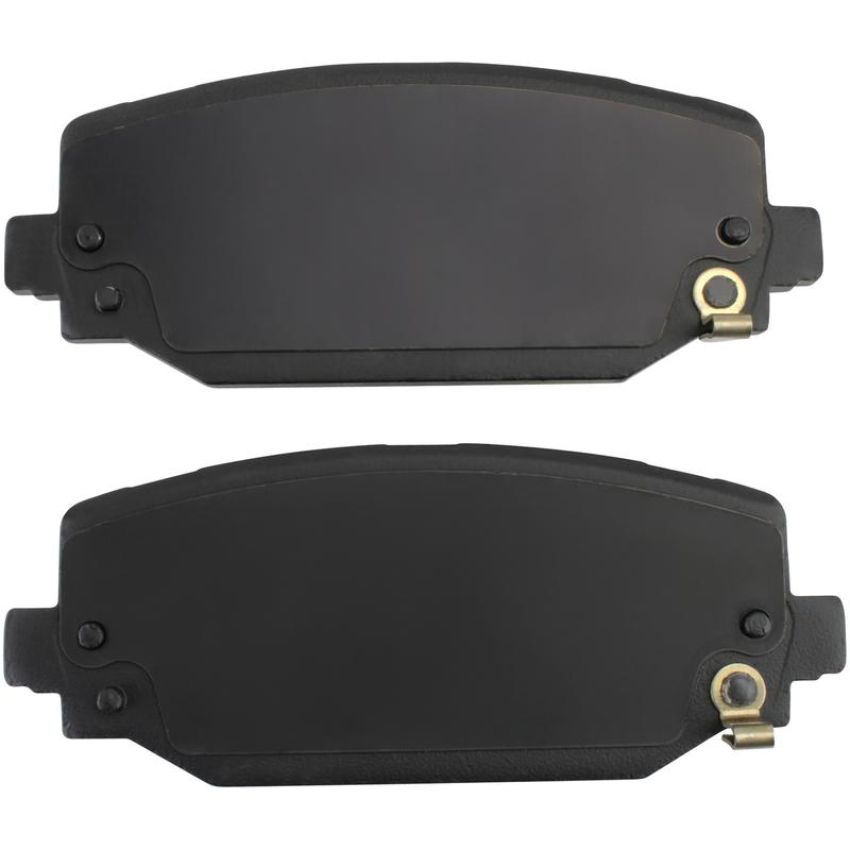 MPA 1003-2411C Quality-Built Black Series Ceramic Brake Pads w/ Hardware