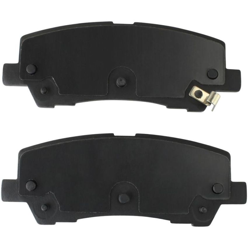MPA 1003-2412C Quality-Built Black Series Ceramic Brake Pads w/ Hardware