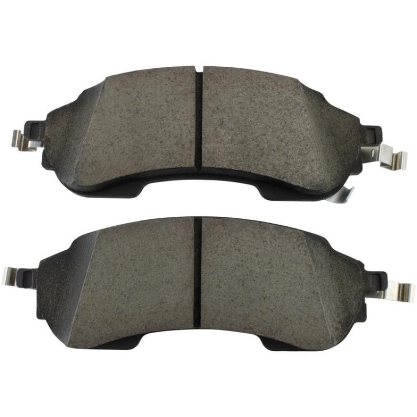 MPA 1003-2414C Quality-Built Black Series Ceramic Brake Pads w/ Hardware