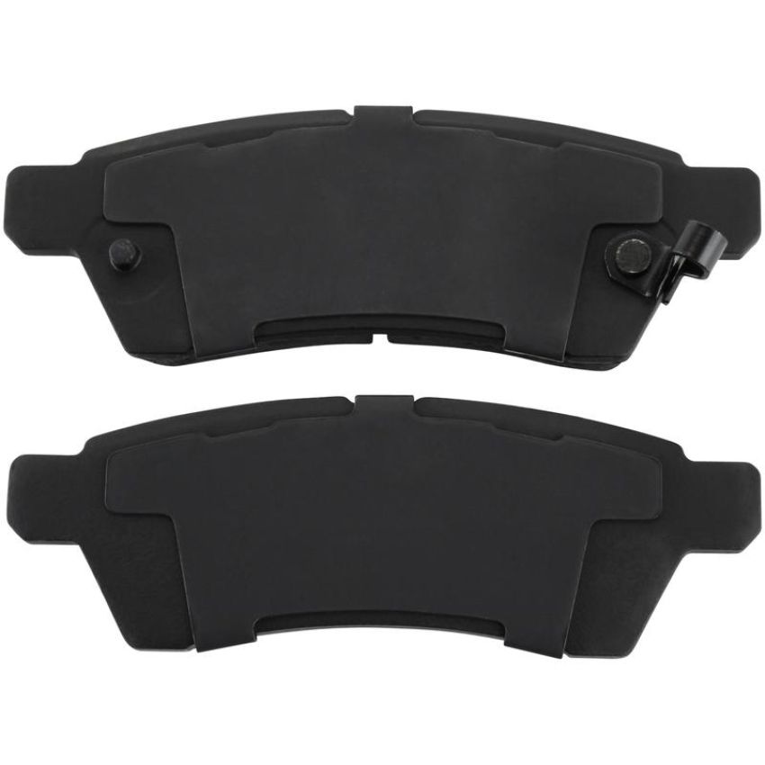 MPA 1003-2415C Quality-Built Black Series Ceramic Brake Pads w/ Hardware