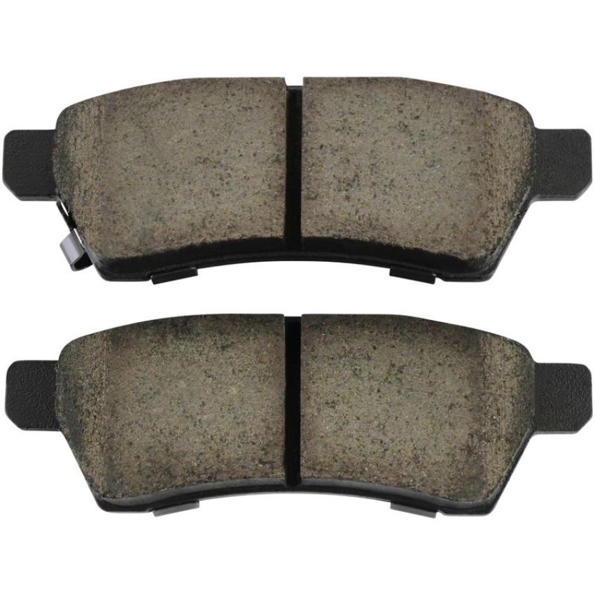 MPA 1003-2415C Quality-Built Black Series Ceramic Brake Pads w/ Hardware