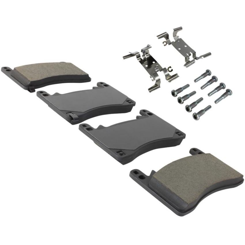 MPA 1003-2418C Quality-Built Black Series Ceramic Brake Pads w/ Hardware