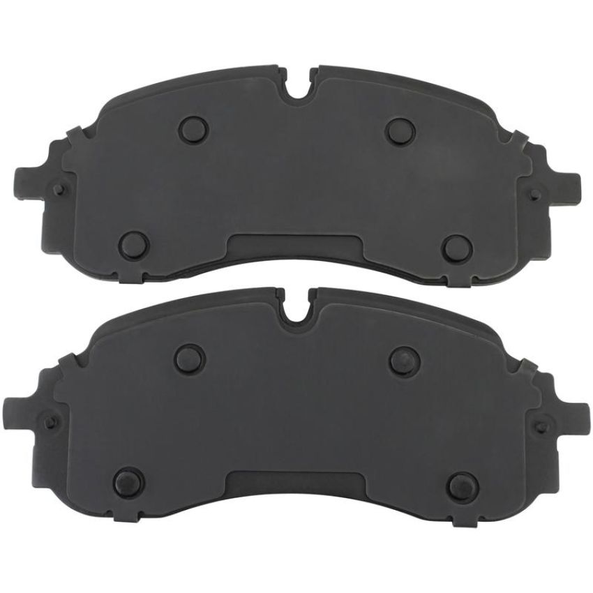 MPA 1003-2423M Quality-Built Black Series Semi-Metallic Brake Pads w/ Hardware