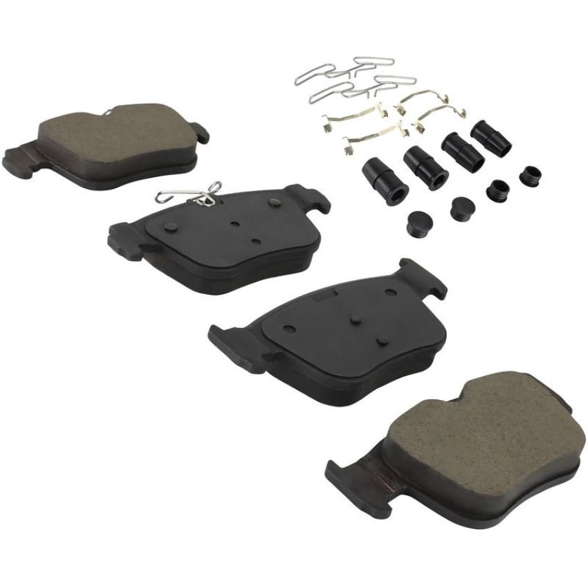MPA 1003-2433C Quality-Built Black Series Ceramic Brake Pads