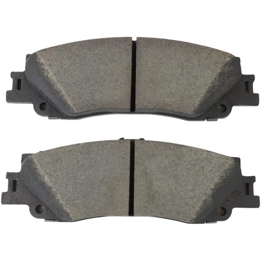 MPA 1003-2439C Quality-Built Black Series Ceramic Brake Pads w/ Hardware