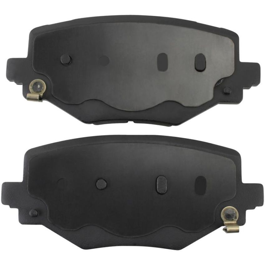 MPA 1003-2447M Quality-Built Black Series Semi-Metallic Brake Pads w/ Hardware