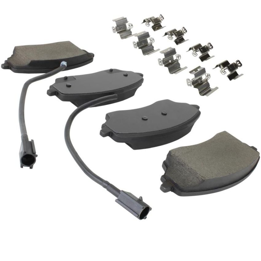 MPA 1003-2467M Quality-Built Black Series Semi-Metallic Brake Pads