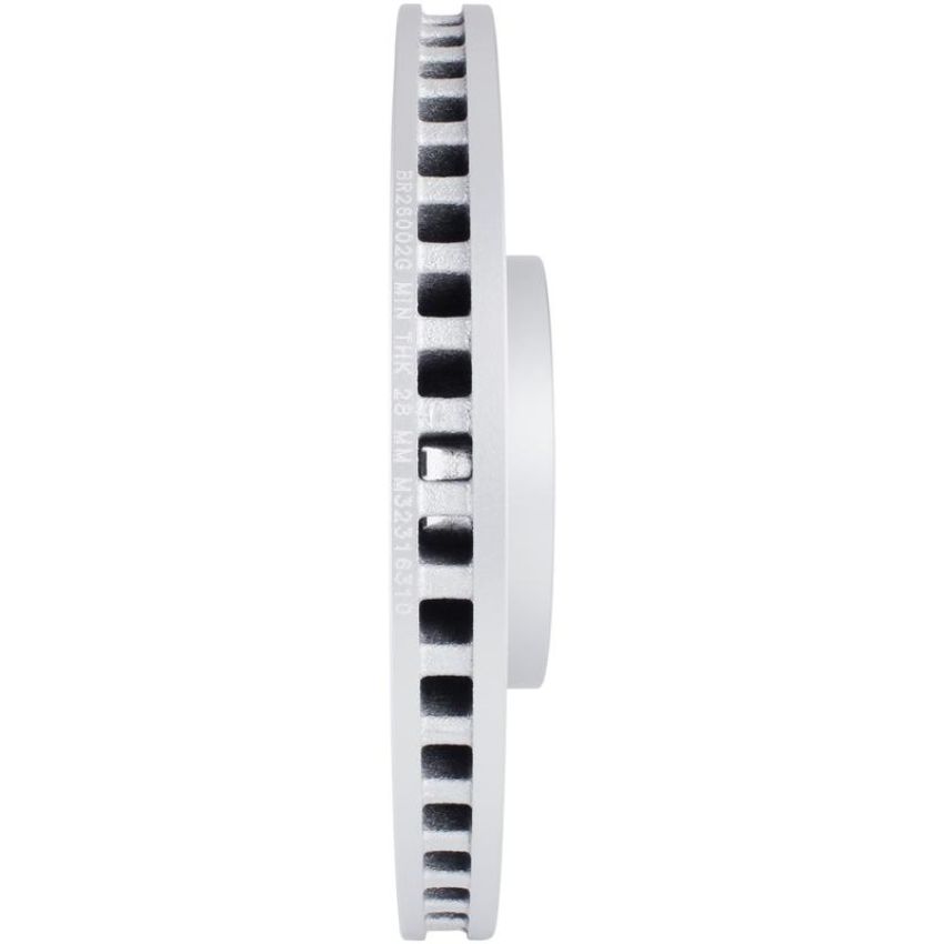 MPA BR26002G Quality-Built Black Series Coated Rotor