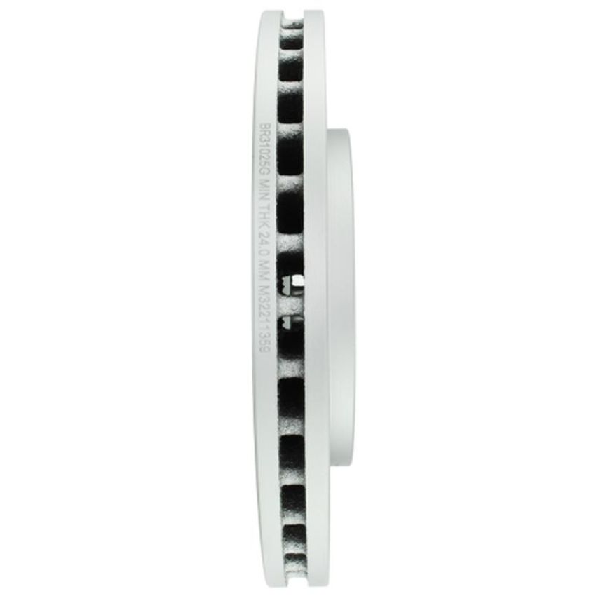 MPA BR31025G Quality-Built Black Series Coated Rotor