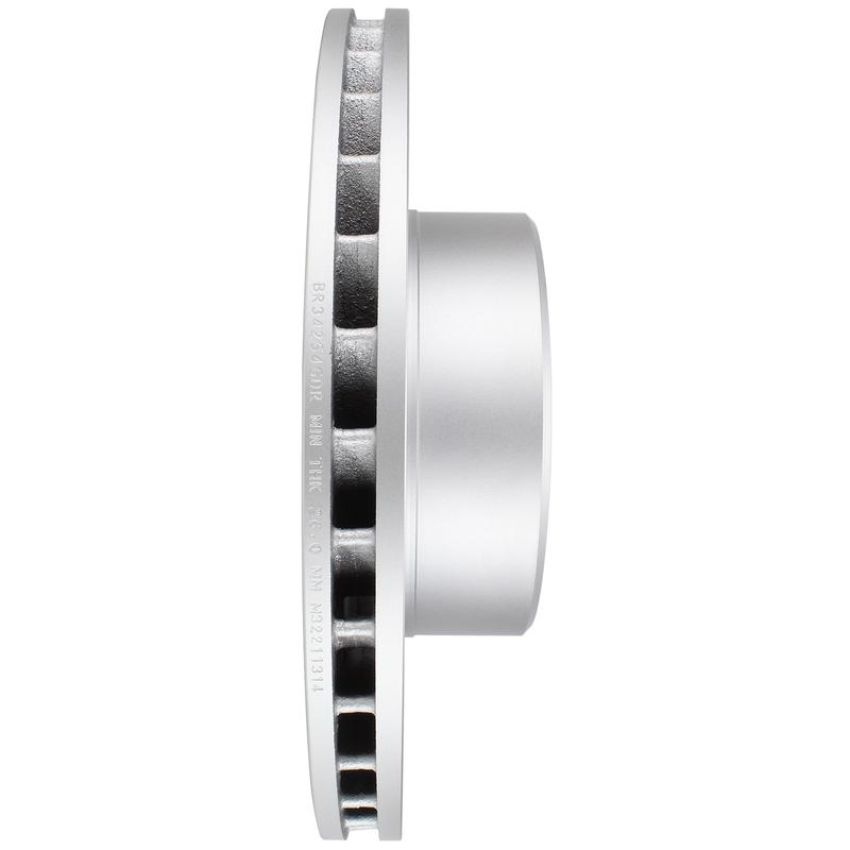 MPA BR34254GDR Quality-Built Black Series Coated Rotor