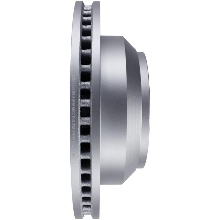 MPA BR42263G Quality-Built Black Series Coated Rotor