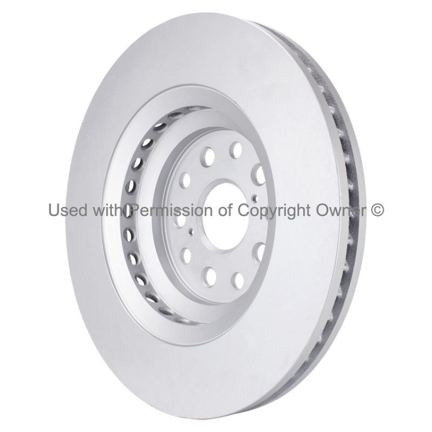 MPA BR44612G Quality-Built Black Series Coated Rotor