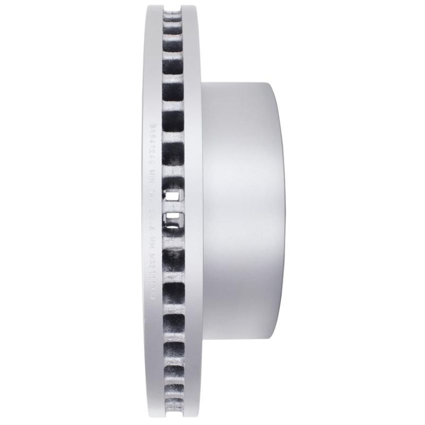MPA BR54124G Quality-Built Black Series Coated Rotor