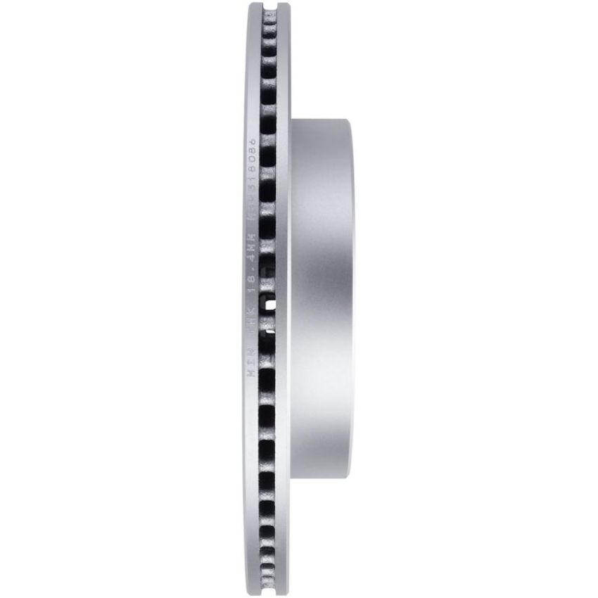 MPA BR55027G Quality-Built Black Series Coated Rotor