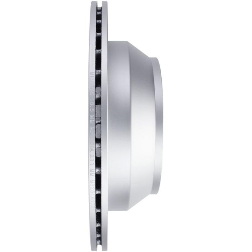 MPA BR55073G Quality-Built Black Series Coated Rotor