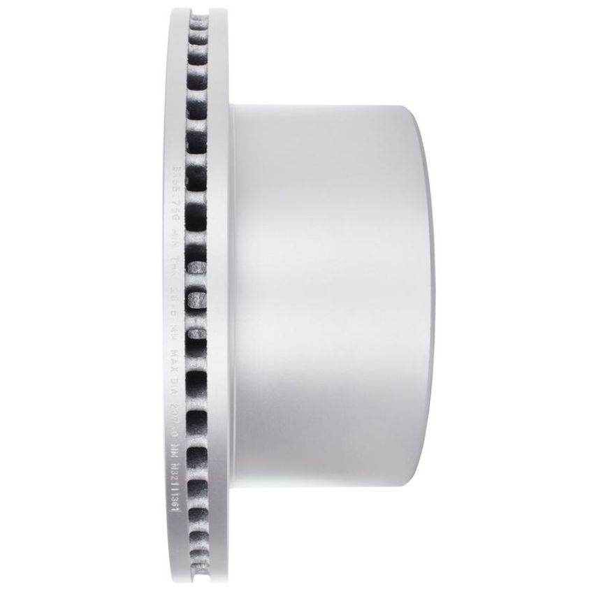 MPA BR55075G Quality-Built Black Series Coated Rotor