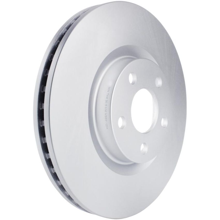 MPA BR75037G Quality-Built Black Series Coated Rotor