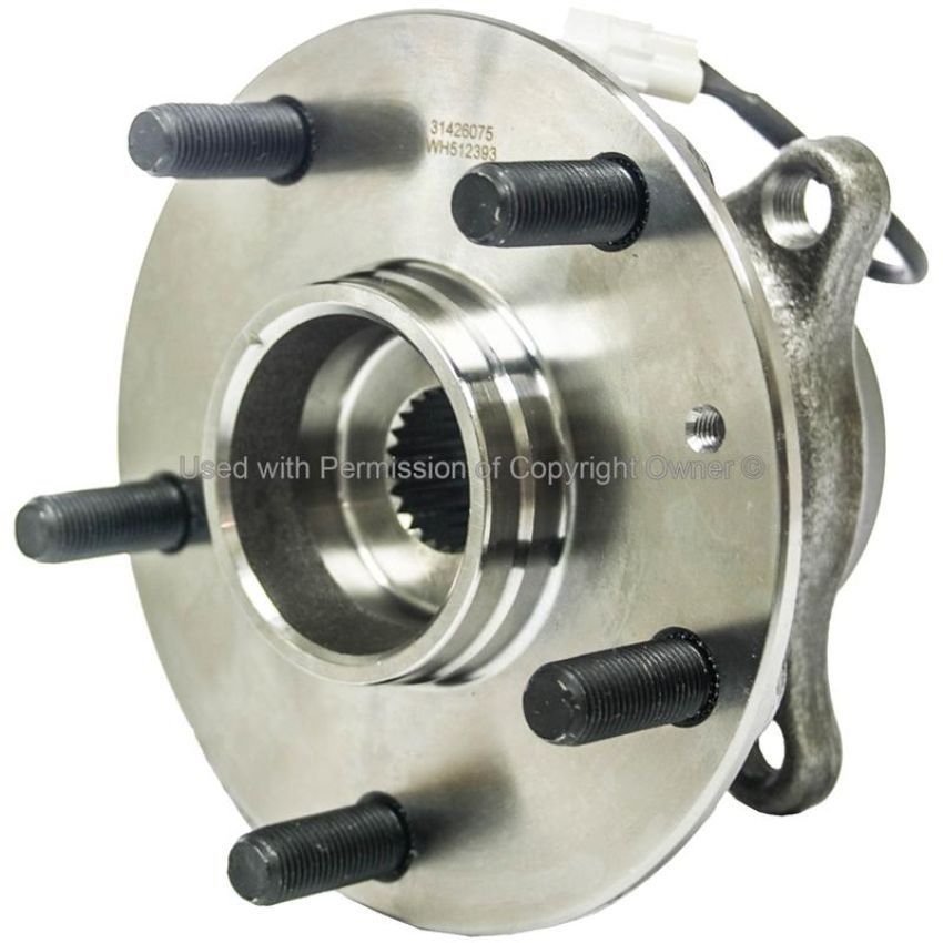 MPA WH512393 Wheel Bearing and Hub Assembly